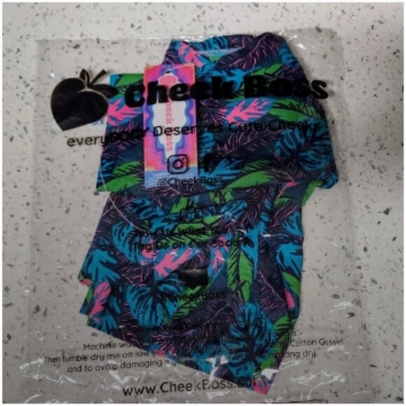 Cheek‎ Boss Cheeky Panties XXL - Jungle Leaves - Picture 1 of 1
